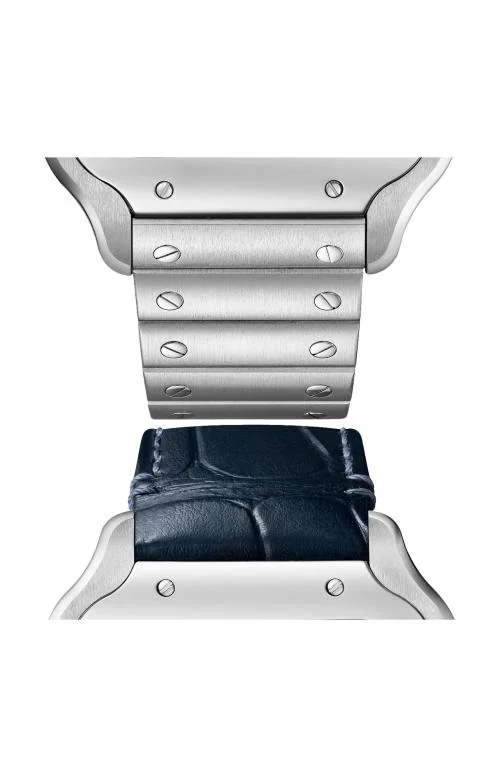 Santos De Cartier, Modello Grande, Acciaio, 2