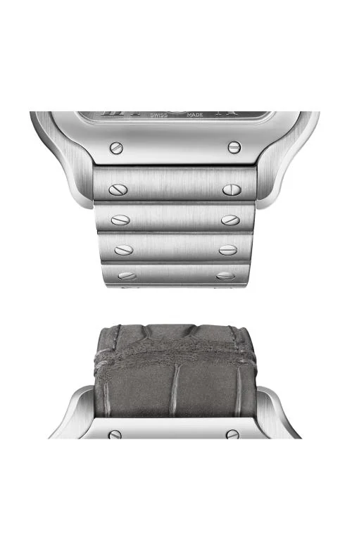 Santos De Cartier, Modello Grande, Acciaio, 2