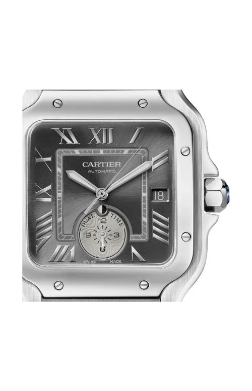 Santos De Cartier, Modello Grande, Acciaio, 3