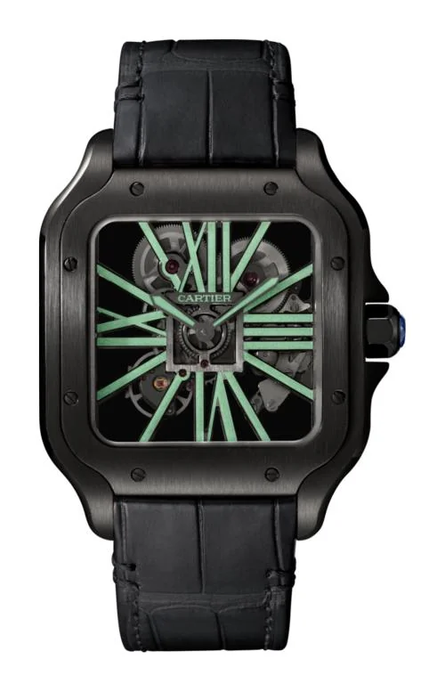 Santos De Cartier Modello Grande, Manuale, Adlc, 2