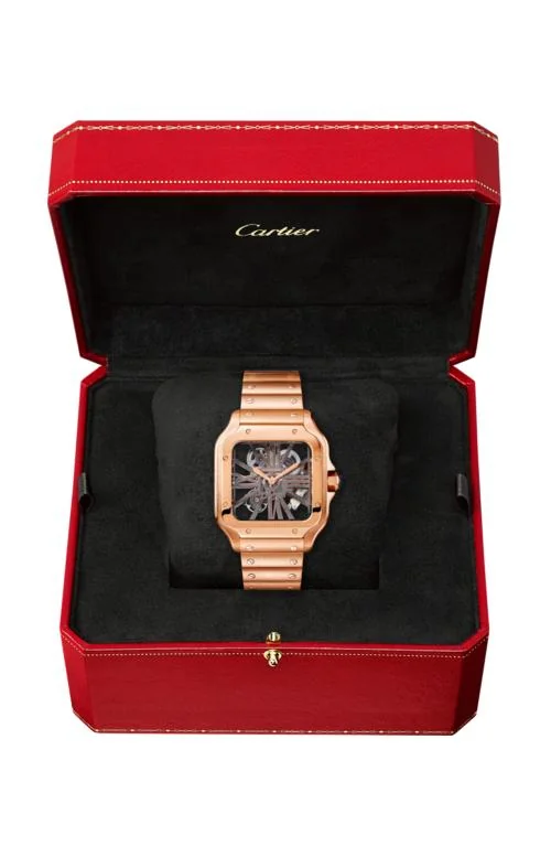 Santos De Cartier, Modello Grande, Movimento Automatico A Carica Manuale, Oro 2