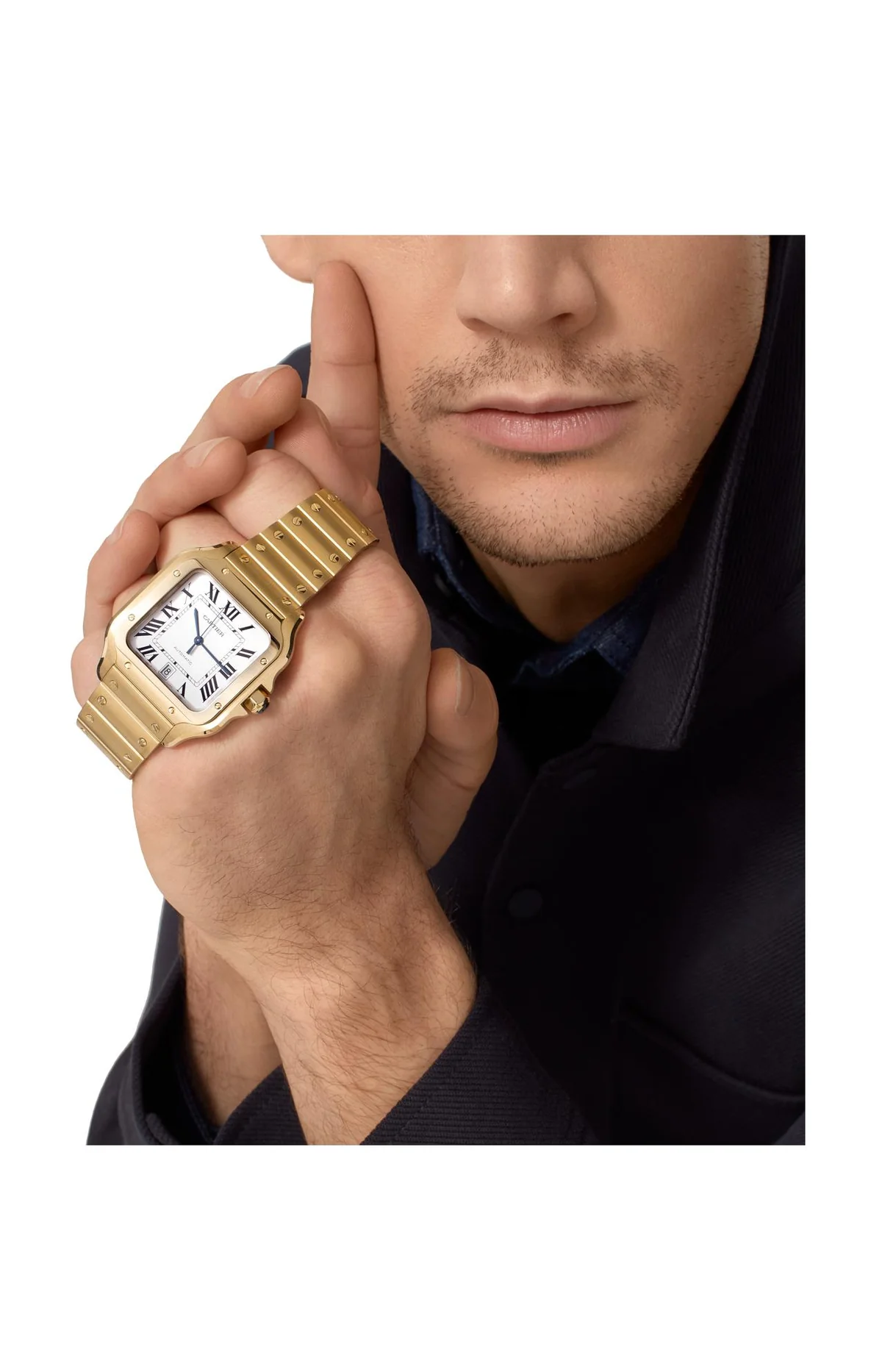 Santos De Cartier, Modello Grande, Oro Giallo, 9