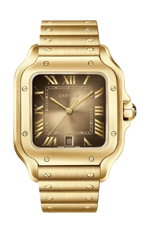 Santos De Cartier, Modello Grande, Oro Giallo,