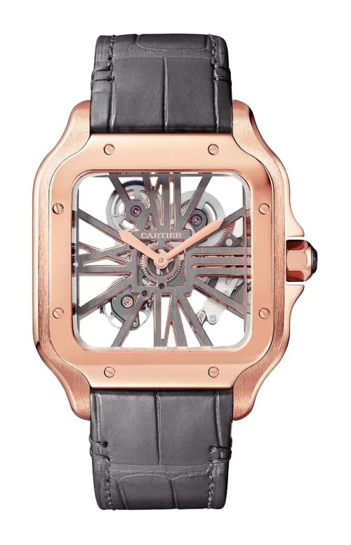 Santos De Cartier, Modello Grande, Oro Rosa,