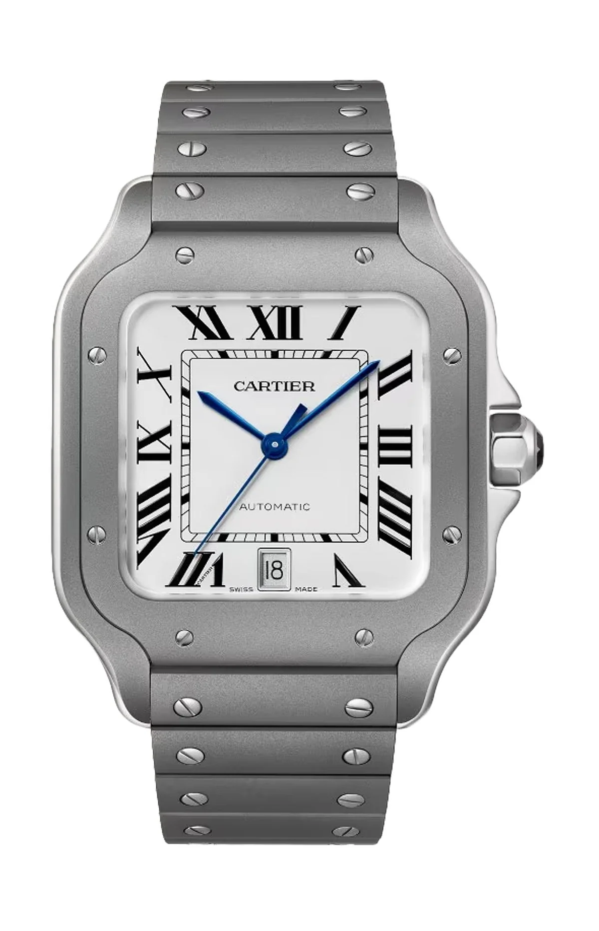 Santos De Cartier Modello Grande, Titanio,