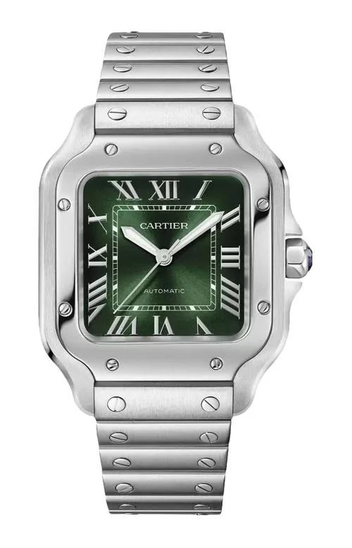 Santos De Cartier, Modello Medio, Acciaio,