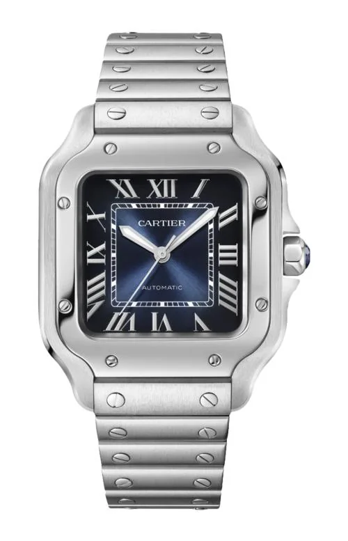 Santos De Cartier, Modello Medio, Acciaio,