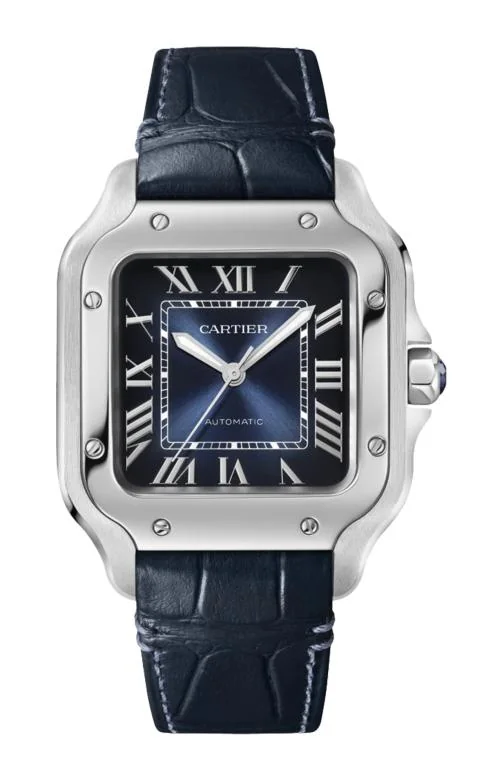 Santos De Cartier, Modello Medio, Acciaio, 2