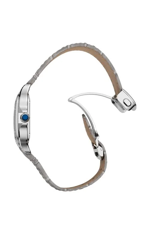 Santos De Cartier Modello, Medio, Oro Bianco, Diamanti, 2