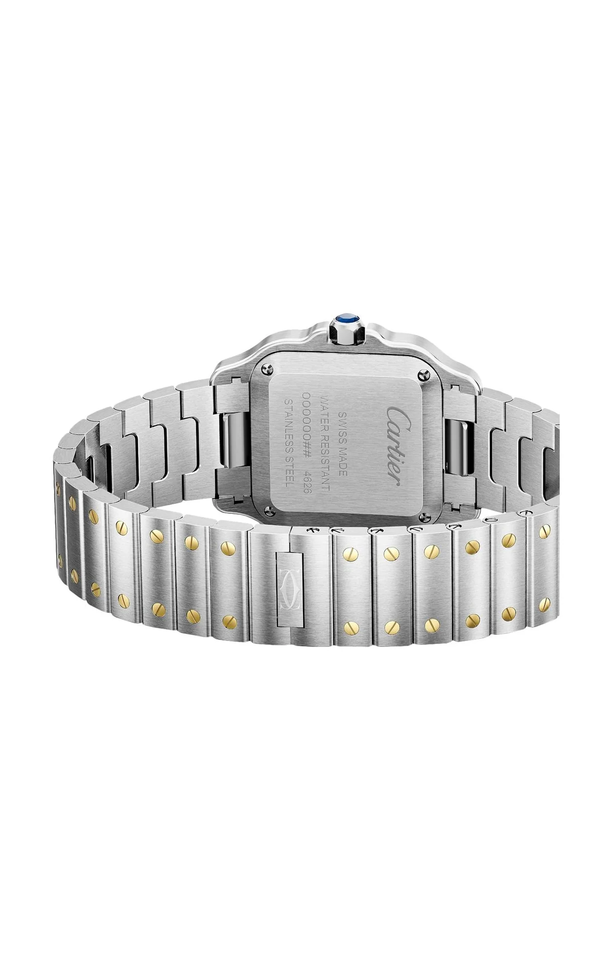 Santos De Cartier Modello Piccolo, Acciaio E Oro Giallo, Quarzo 2