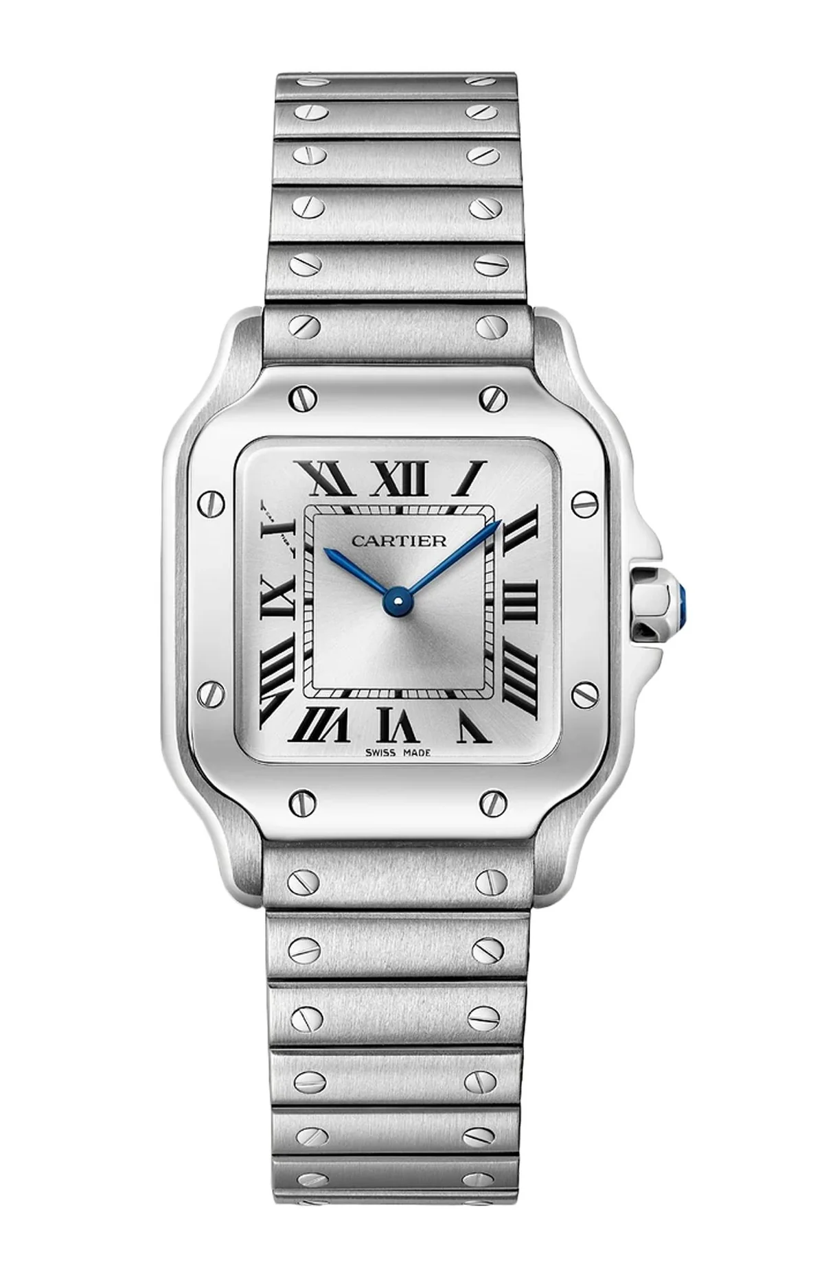 Santos De Cartier Modello Piccolo, Acciaio,