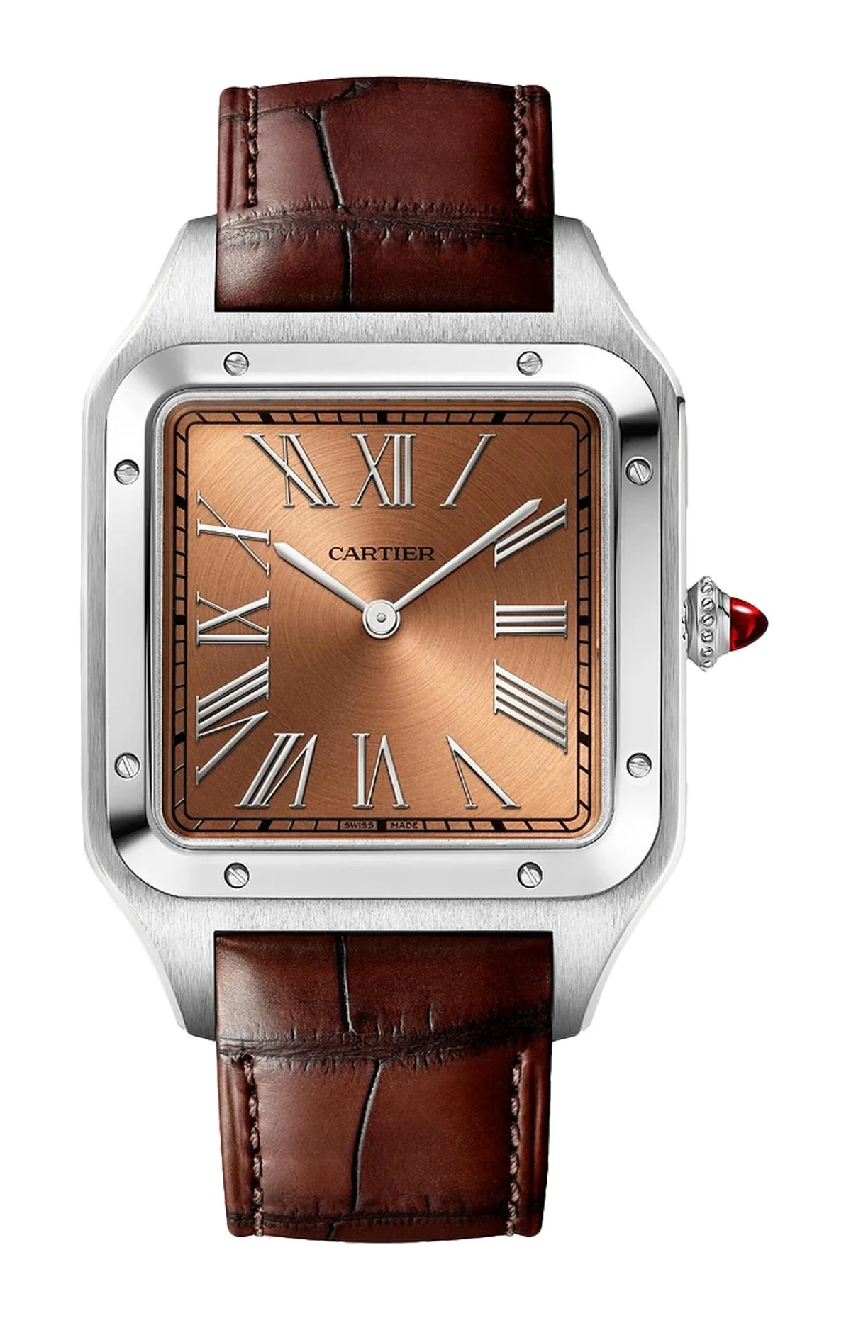 Santos-Dumont Modello Extra-Large, Paltino, Manuale - Limited