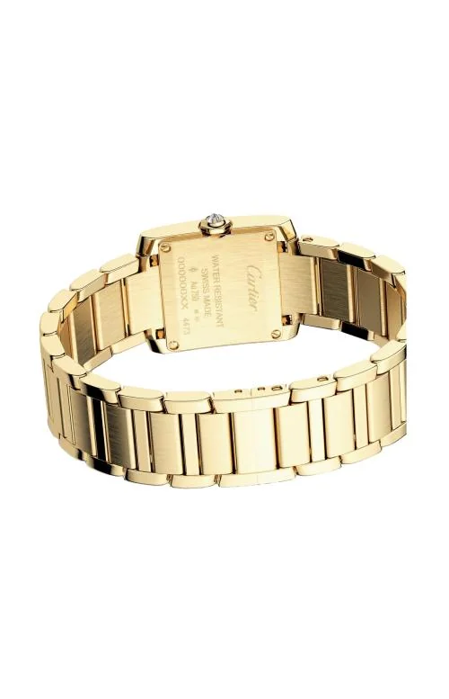 Tank Française, Modello Piccolo, Oro Giallo, Diamanti, 2