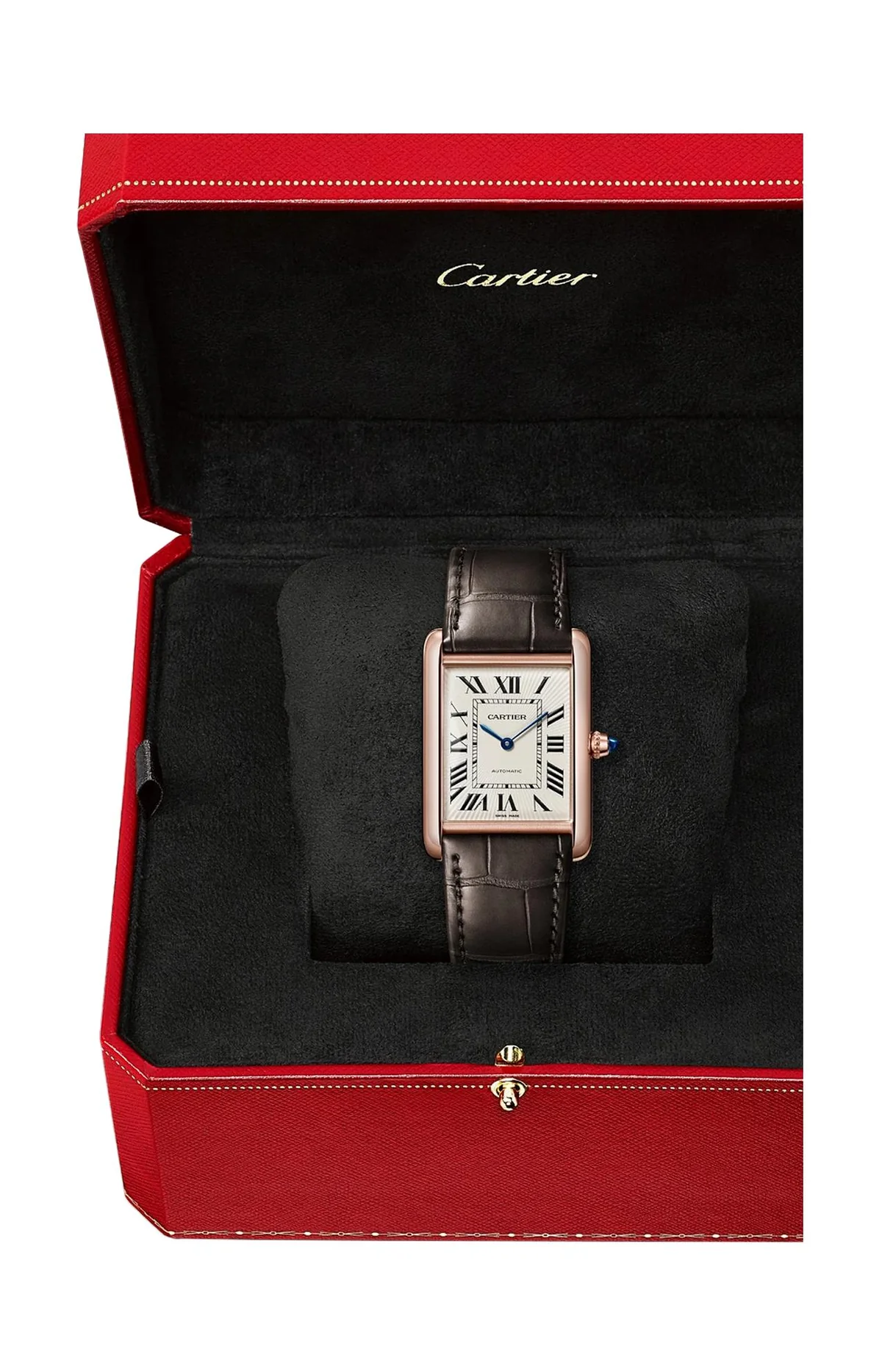 Tank Louis Cartier Modello Grande, Oro Rosa, 6