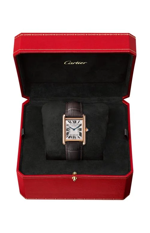 Tank Louis Cartier Watch Large Model, Pink Gold, 2