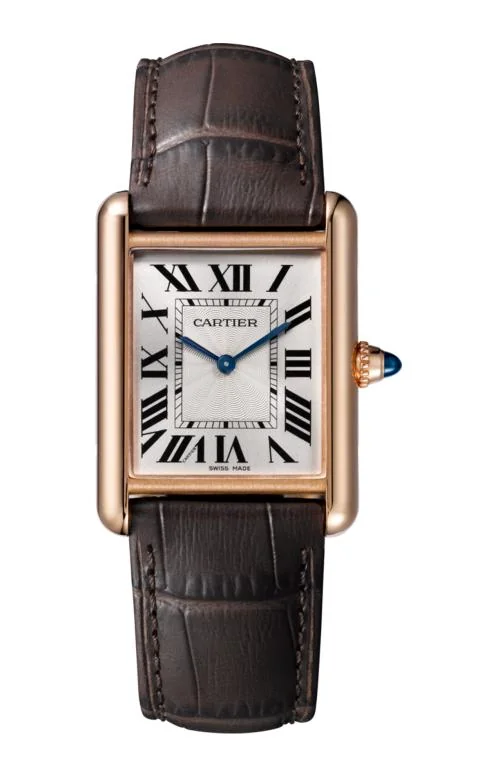 Tank Louis Cartier Watch Large Model, Pink Gold,
