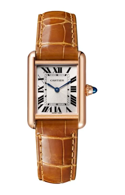 Tank Louis Cartier Watch Small Model, Pink Gold,