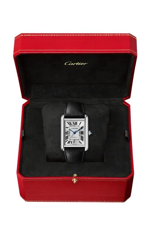 Tank Must De Cartier Modello Extra-Large, Movimento Automatico, Acciaio, 2