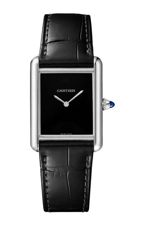 Tank Must De Cartier, Modello Grande, Acciaio,