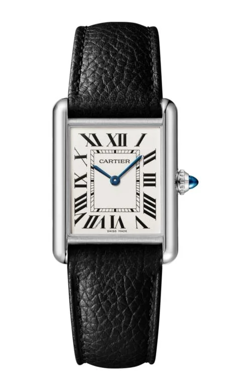 Tank Must De Cartier Modello Grande, Movimento Al Quarzo, Acciaio,