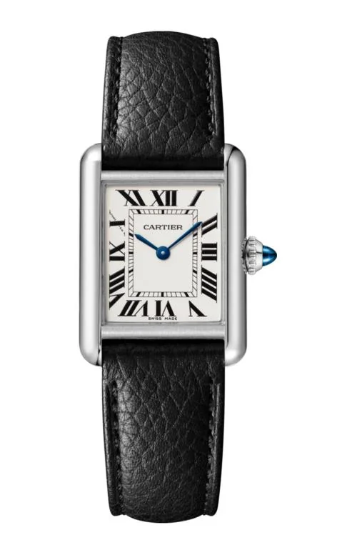 Tank Must De Cartier Modello Piccolo, Movimento Al Quarzo, Acciaio,