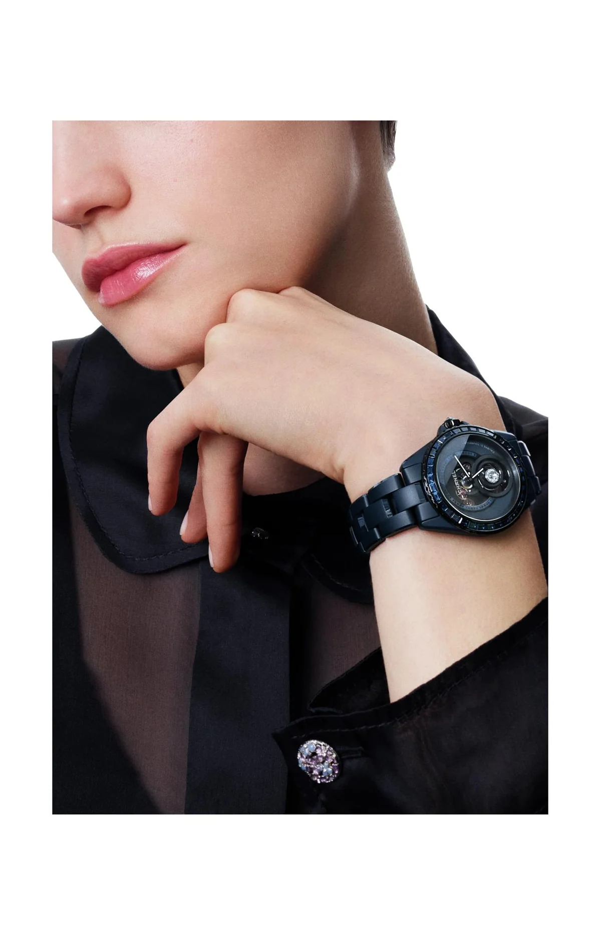 J12 Bleu Diamond Tourbillon, 38 Mm - Limited 3