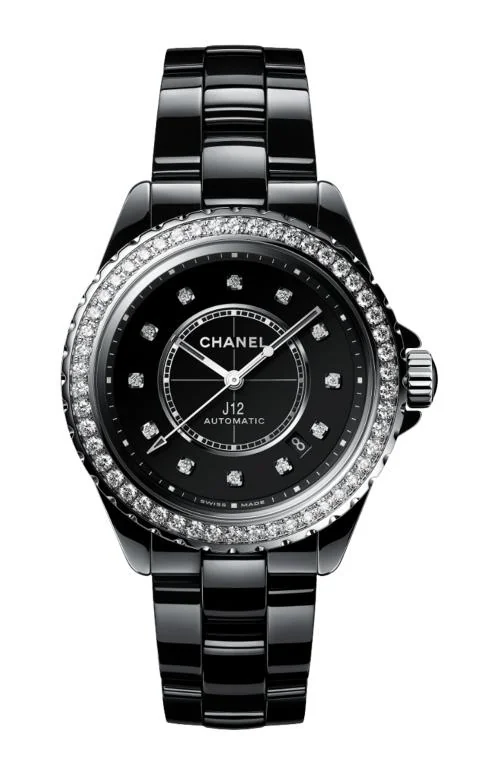 Orologio J12 Con Lunetta Di Diamanti Calibro 12.1, 38 Mm