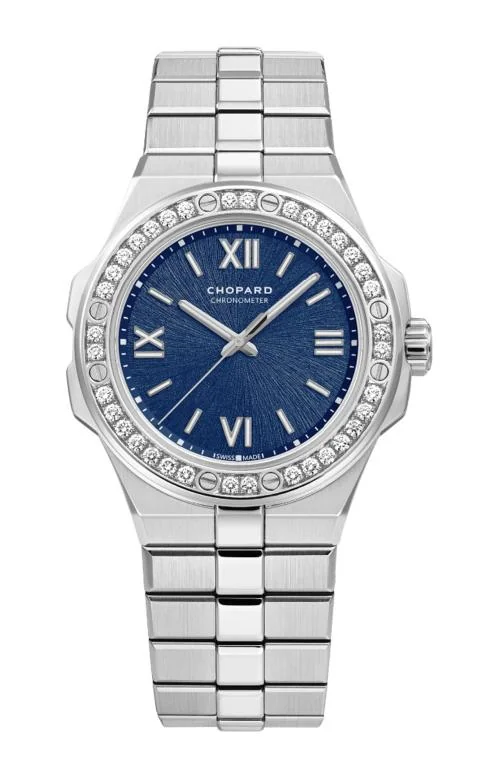 Alpine Eagle 36 Mm, Automatico, Lucent Steel™, Diamanti