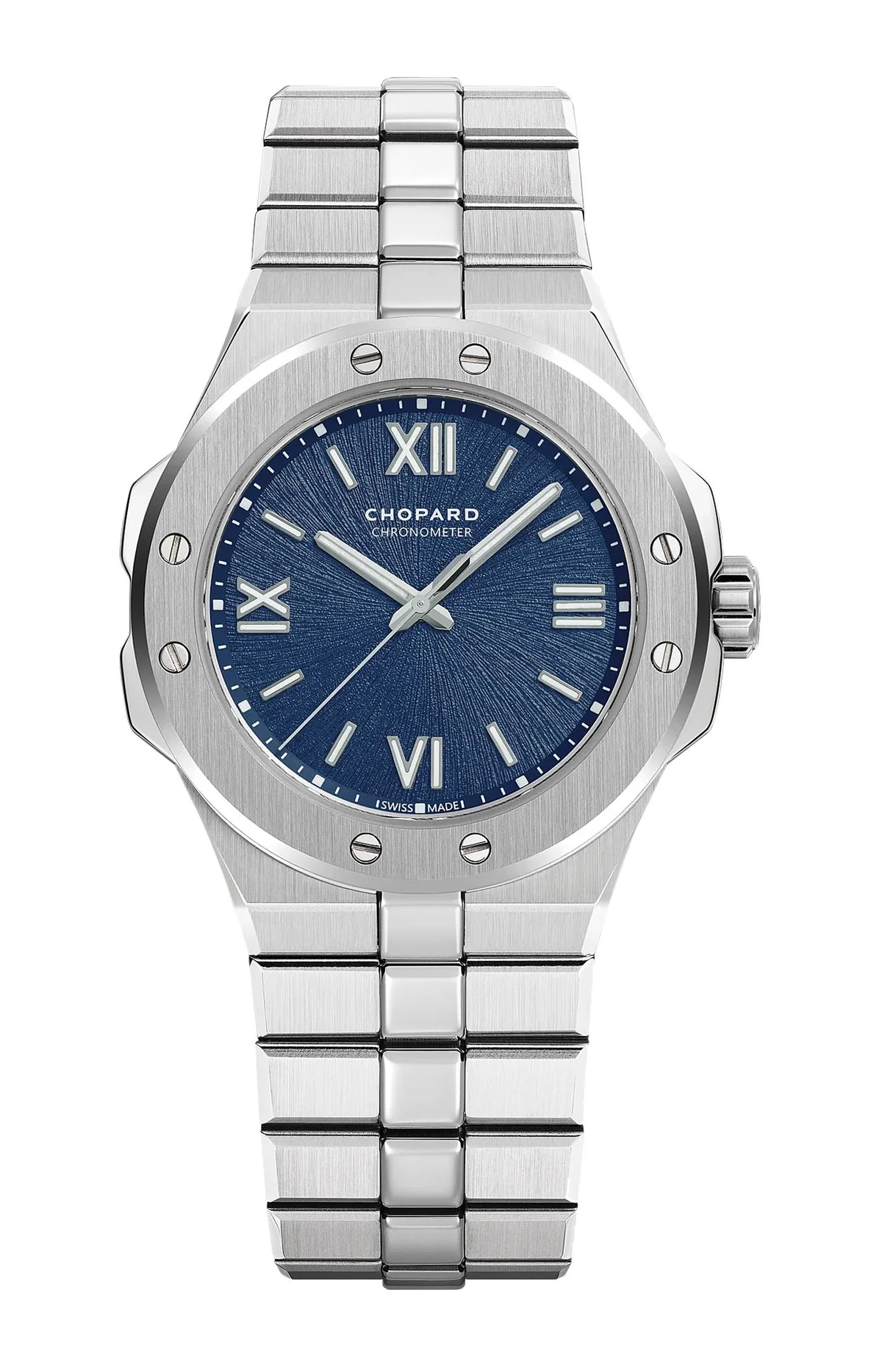 Alpine Eagle 36 Mm, Automatico, Lucent Steel™, Diamanti