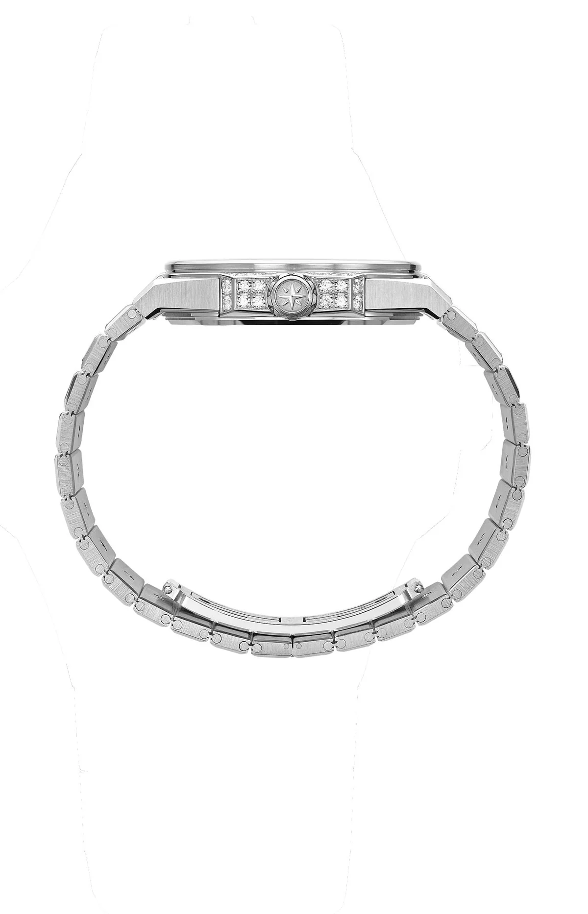 Alpine Eagle 41 Mm, Automatico, Oro Bianco Etico, Diamanti, Zaffiri 3