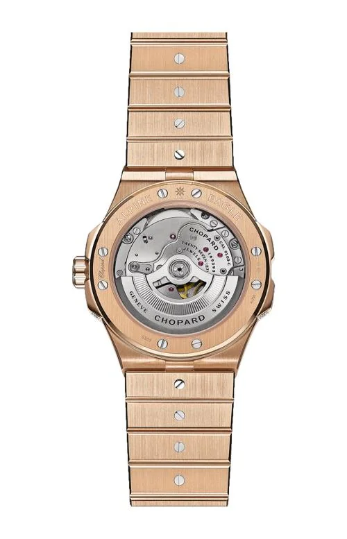 Alpine Eagle 41 Mm, Automatico, Oro Rosa Etico, Diamanti, Zaffiri Colorati 2