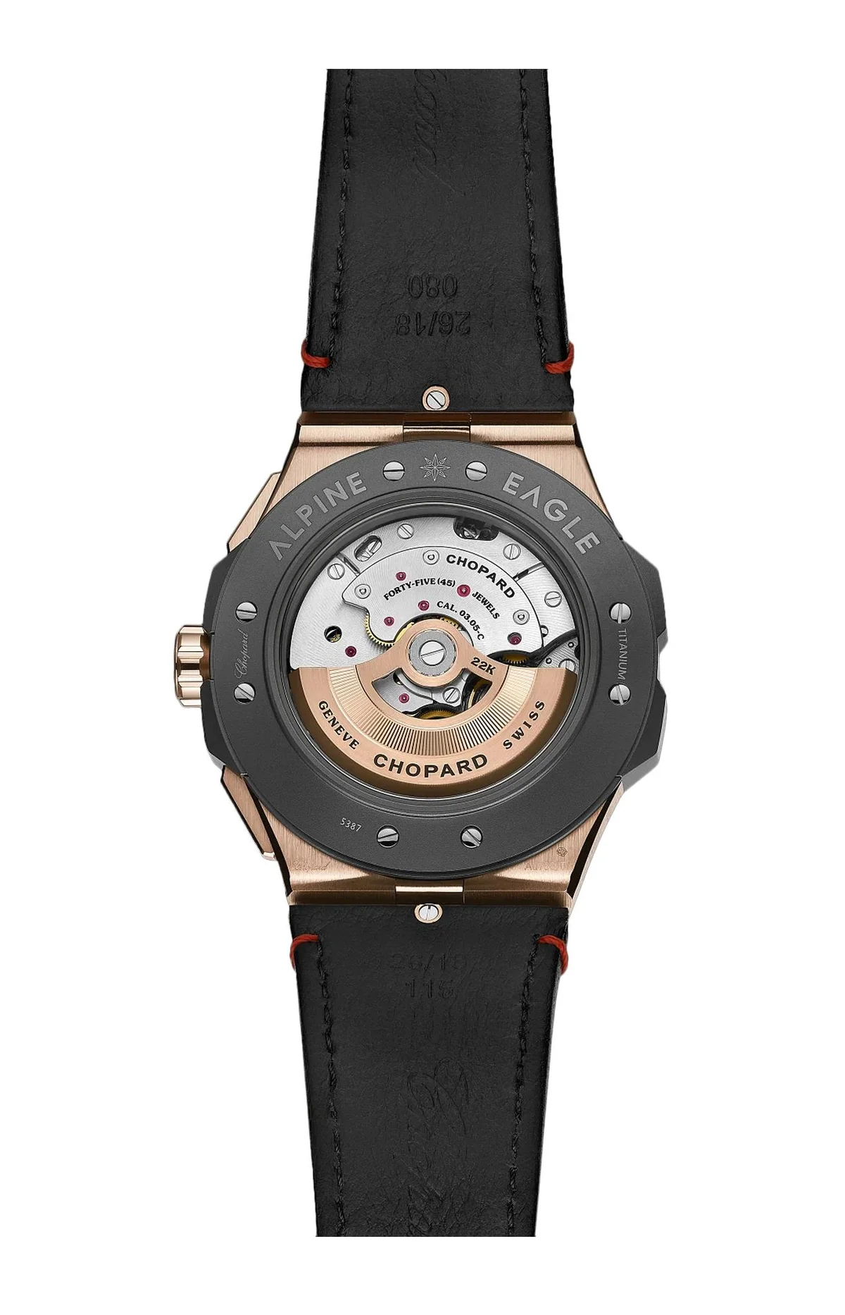 Alpine Eagle Xl Chrono 44 Mm, Automatico, Oro Rosa Etico, Titanio 2