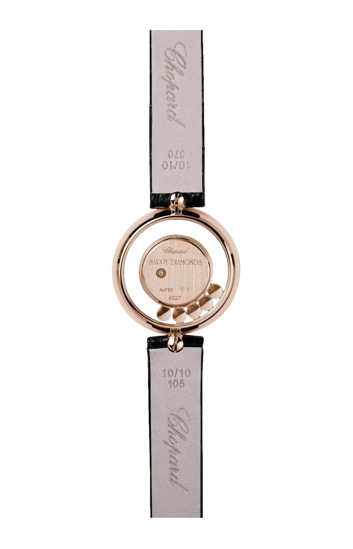 Happy Diamonds Icons 26 Mm, Quarzo, Oro Rosa Etico, Diamanti 2