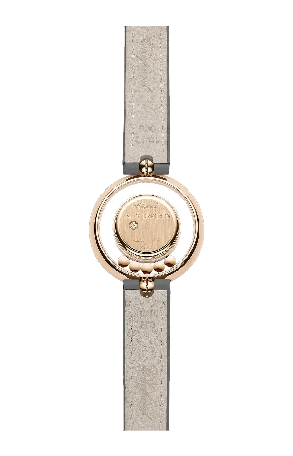 Happy Diamonds Icons 26 Mm, Quarzo, Oro Rosa Etico, Diamanti 2
