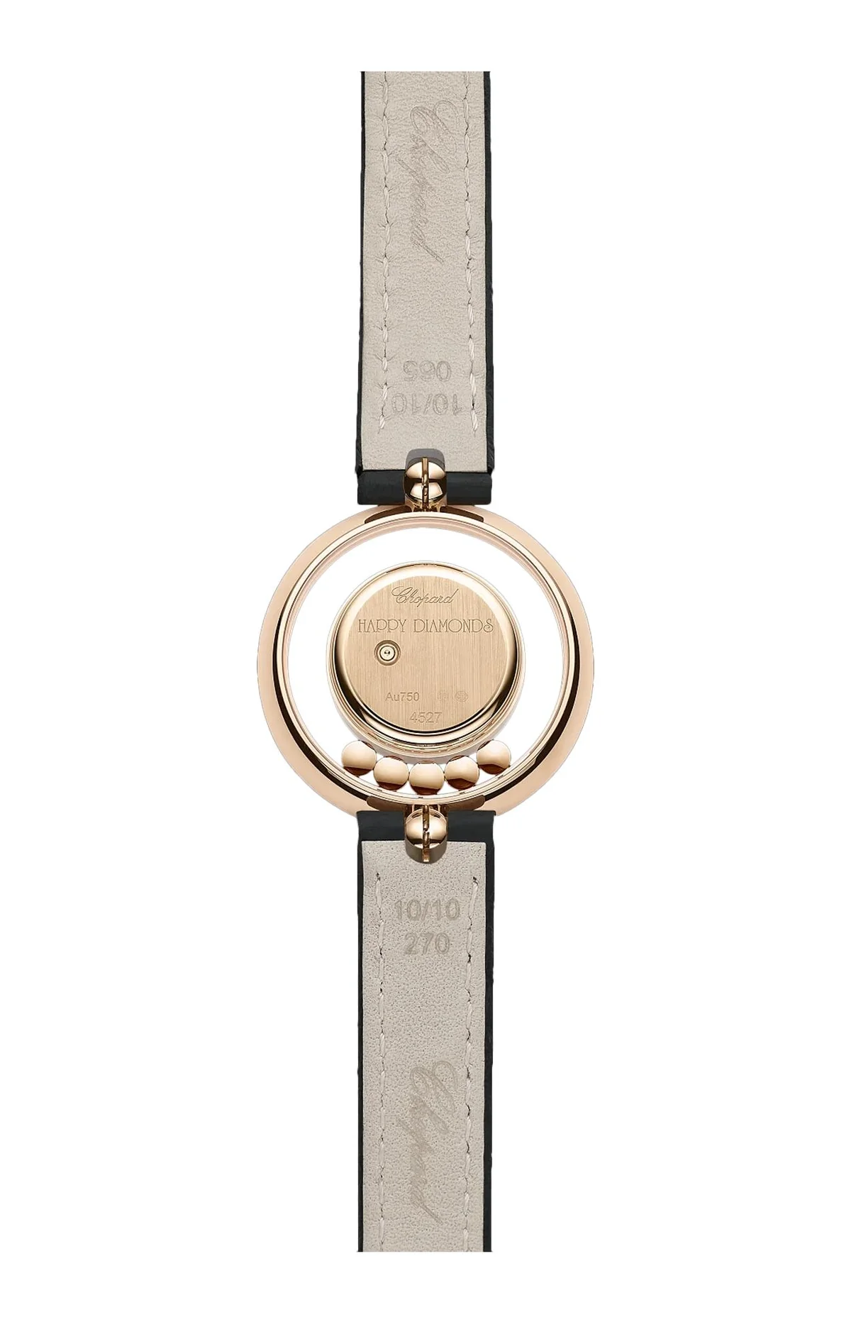 Happy Diamonds Icons 26 Mm, Quarzo, Oro Rosa Etico, Diamanti 2
