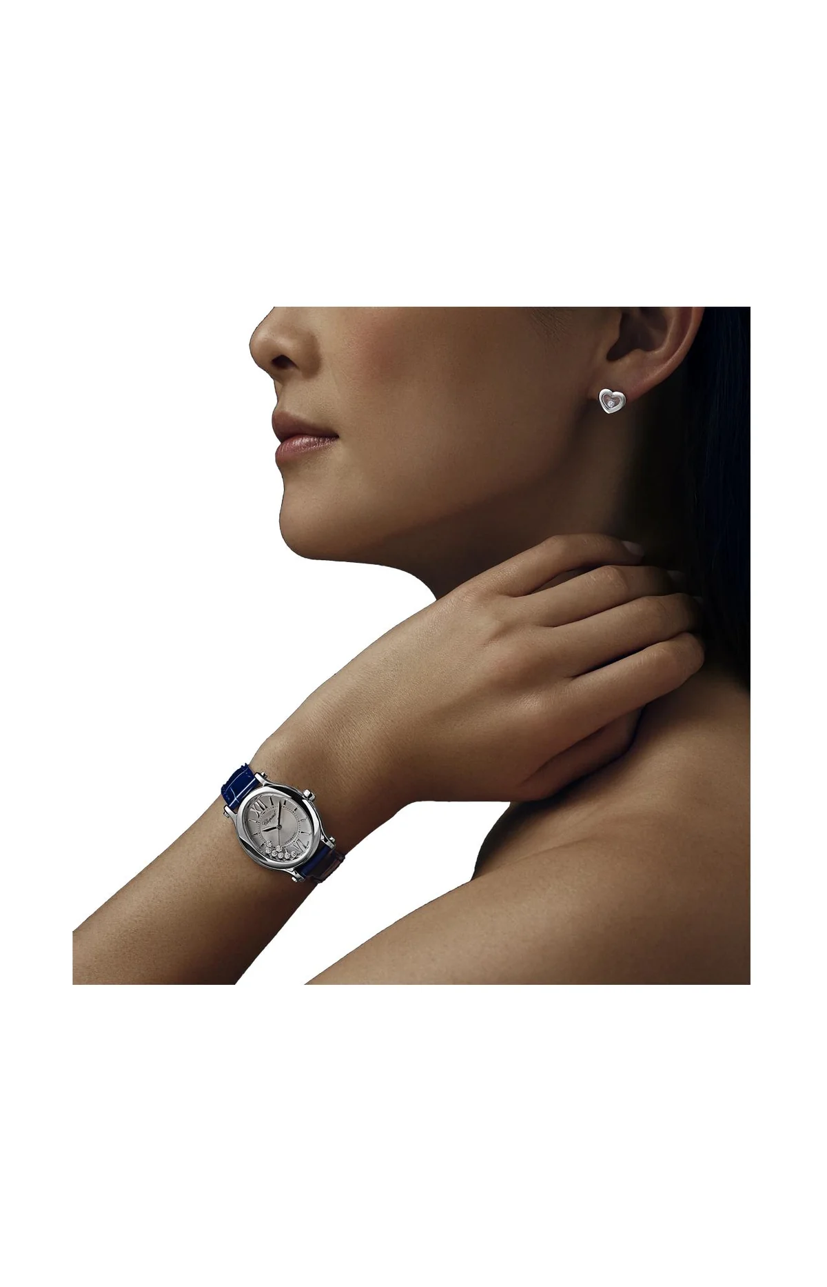 Happy Sport 29 X 31 Mm, Automatico, Lucent Steel™, Diamanti 5