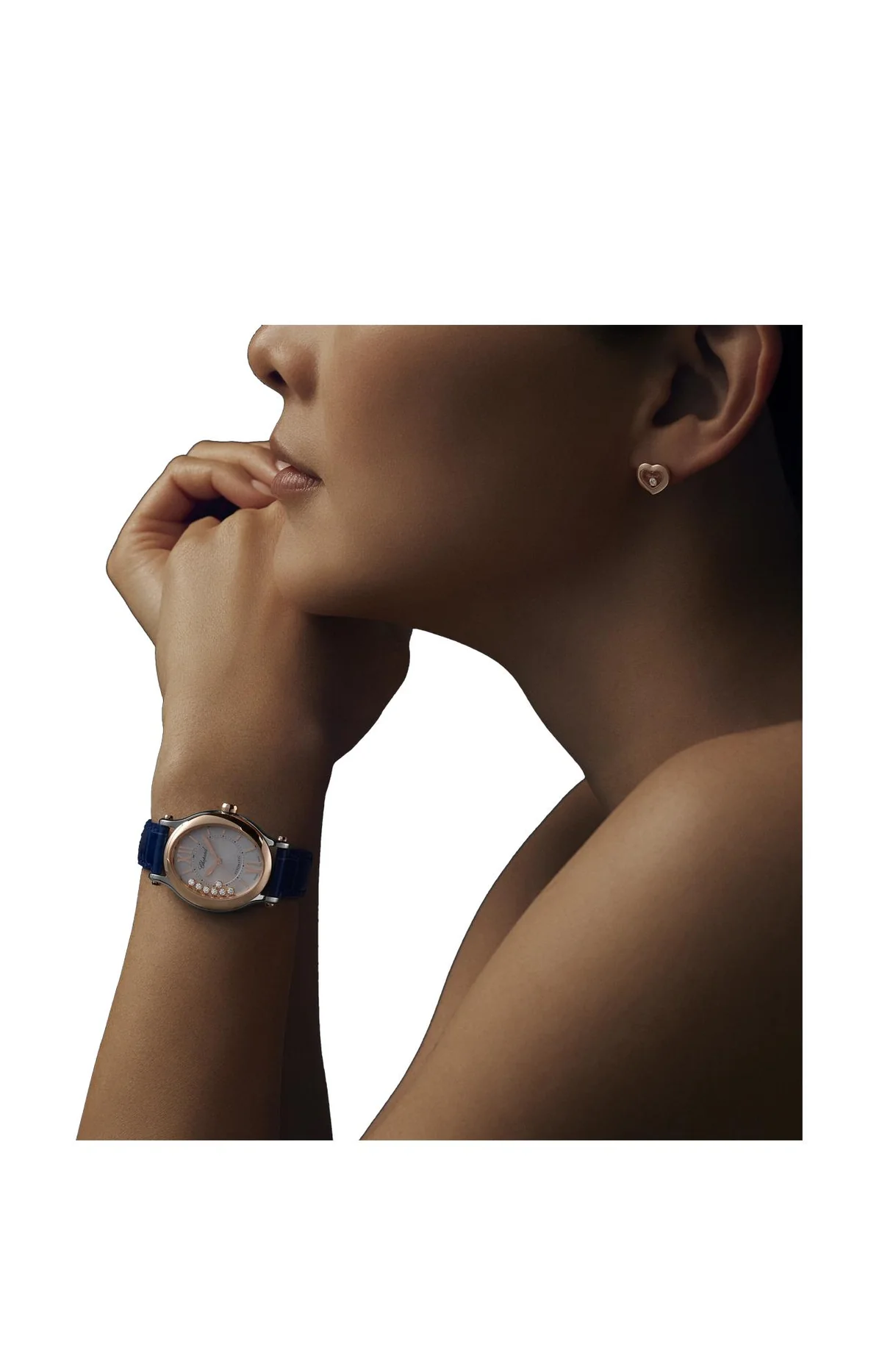 Happy Sport 29 X 31 Mm, Automatico, Oro Rosa Etico, Lucent Steel™, Diamanti 5