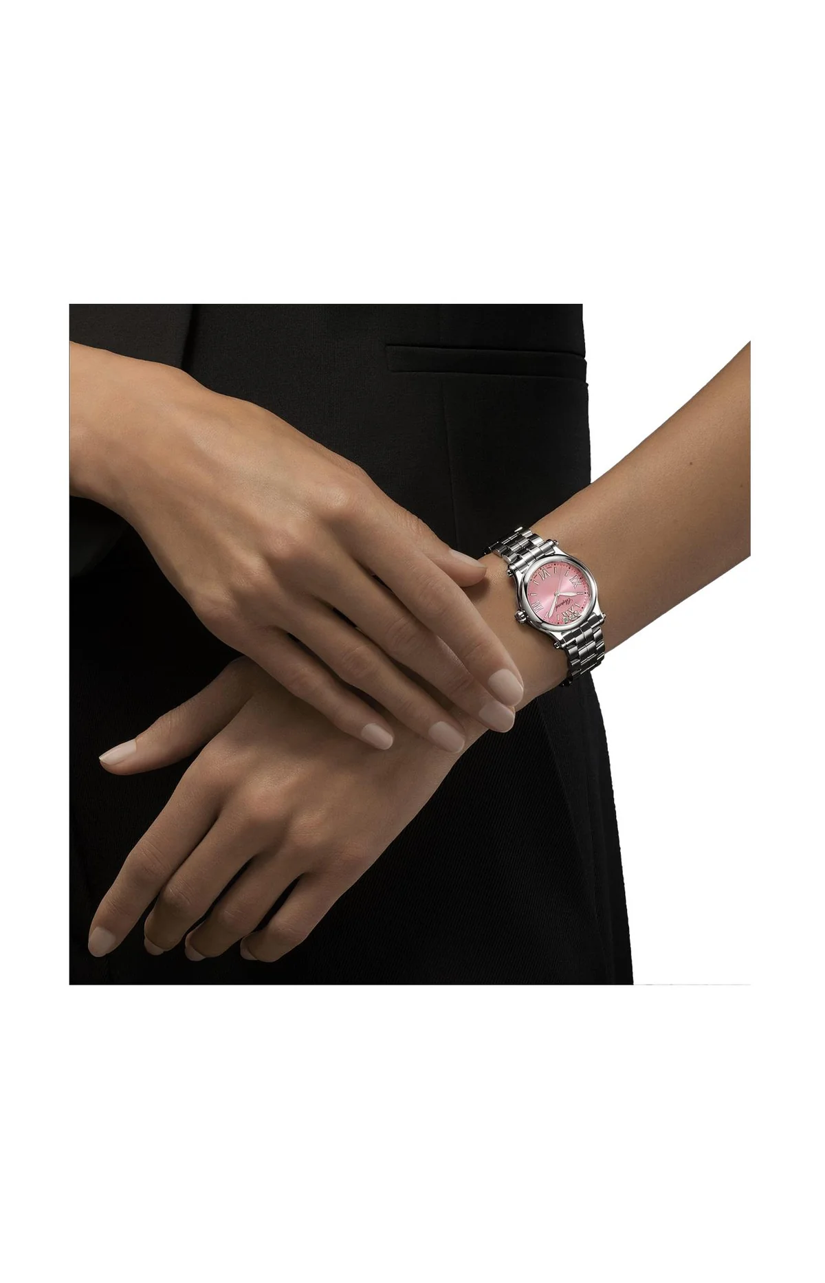 Happy Sport 30 Mm, Lucent Steel™, Diamanti 5