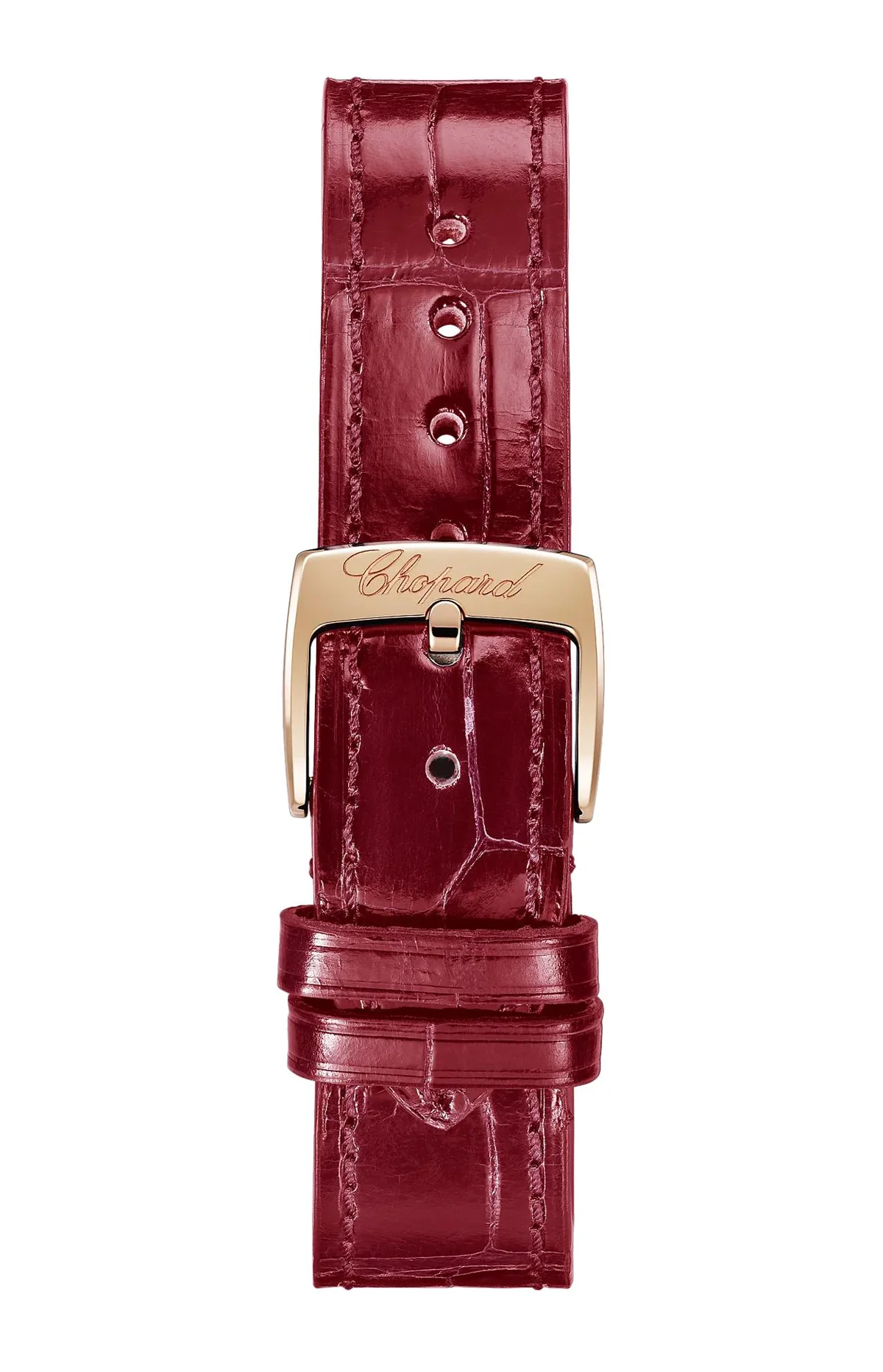 Happy Sport 33 Mm, Automatico, Oro Etico Rosa, Diamanti, Rubini 4