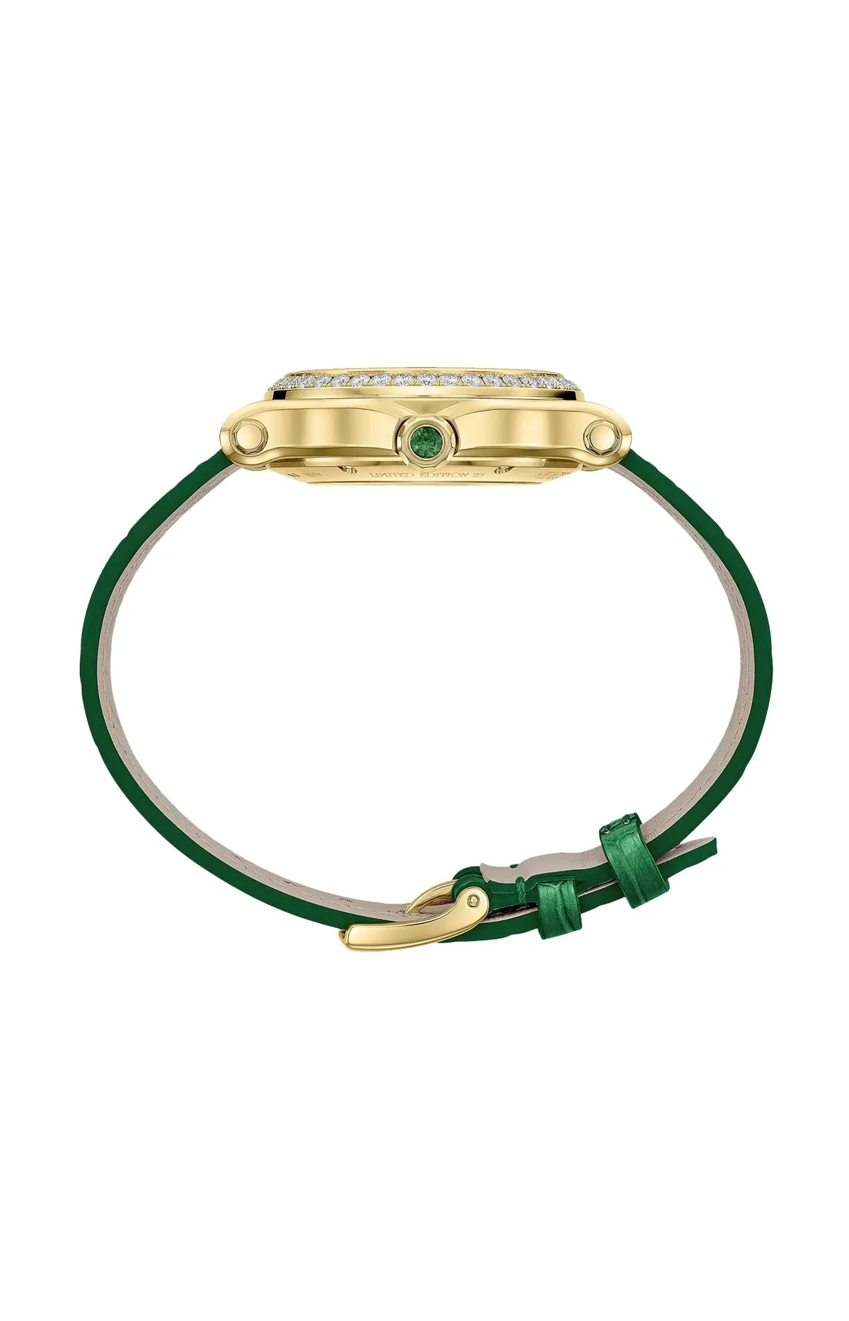 Happy Sport 33M, Automatico, Oro Giallo Etico, Diamanti 3