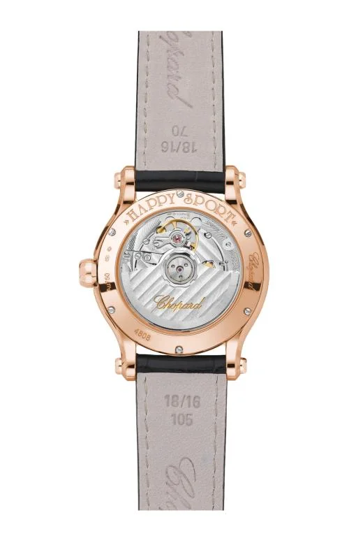 Happy Sport 36 Mm, Automatico, Oro Rosa Etico, Diamanti 2