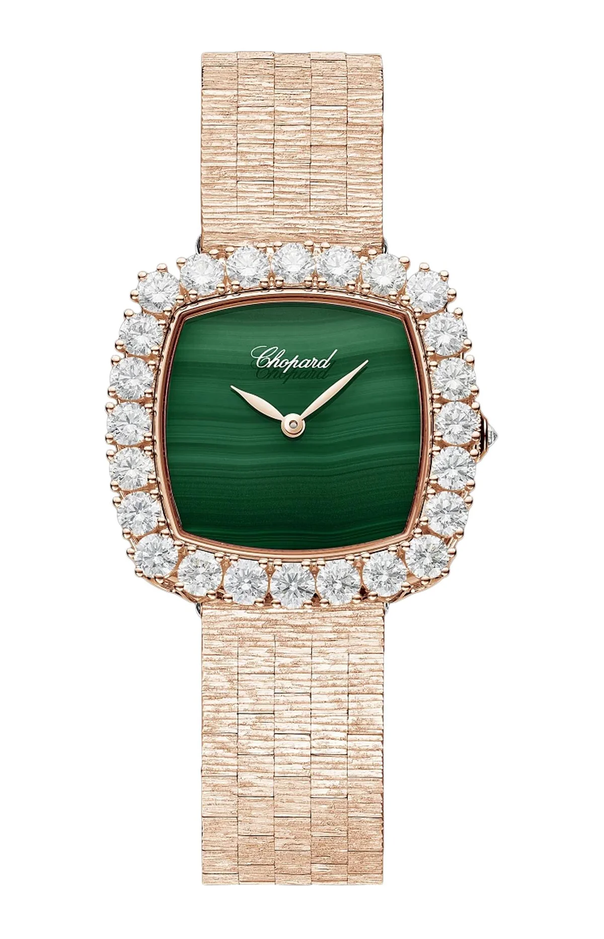 L'Heure Du Diamant 30 Mm, Automatico, Oro Rosa Etico, Diamanti