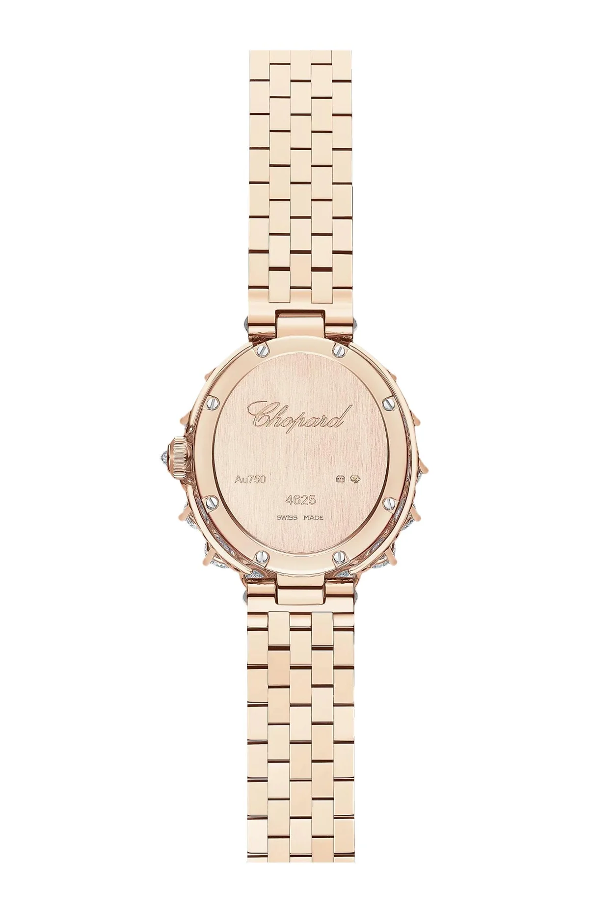 L'Heure Du Diamant 30 X 27 Mm, Manuale, Oro Etico Rosa, Diamanti 2