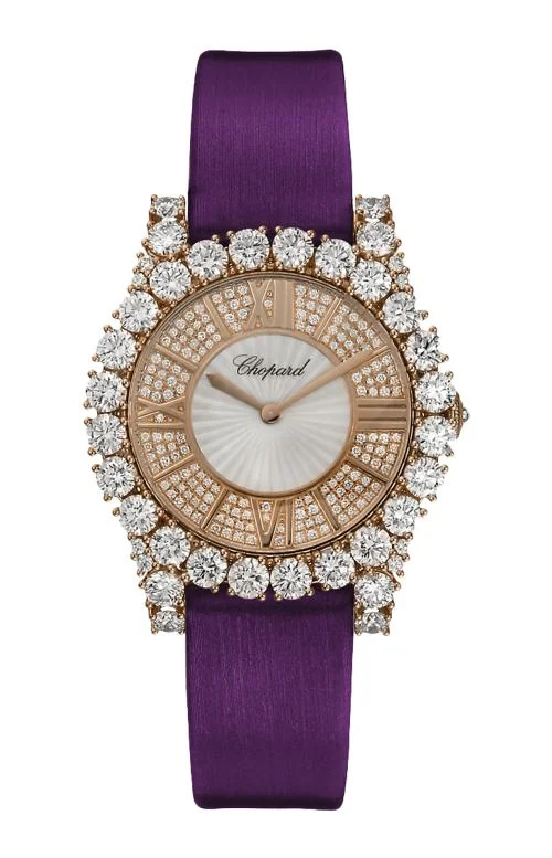 L'Heure Du Diamant 35,75 Mm, Automatico, Oro Rosa E Diamanti