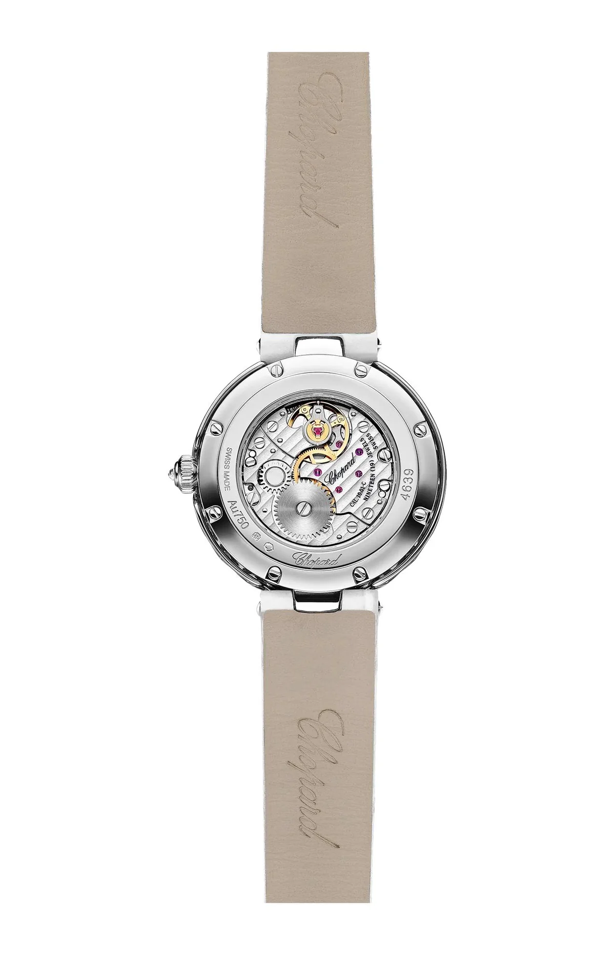 L'Heure Du Diamant Round 26 Mm, Manuale, Oro Etico Bianco, Diamanti 2