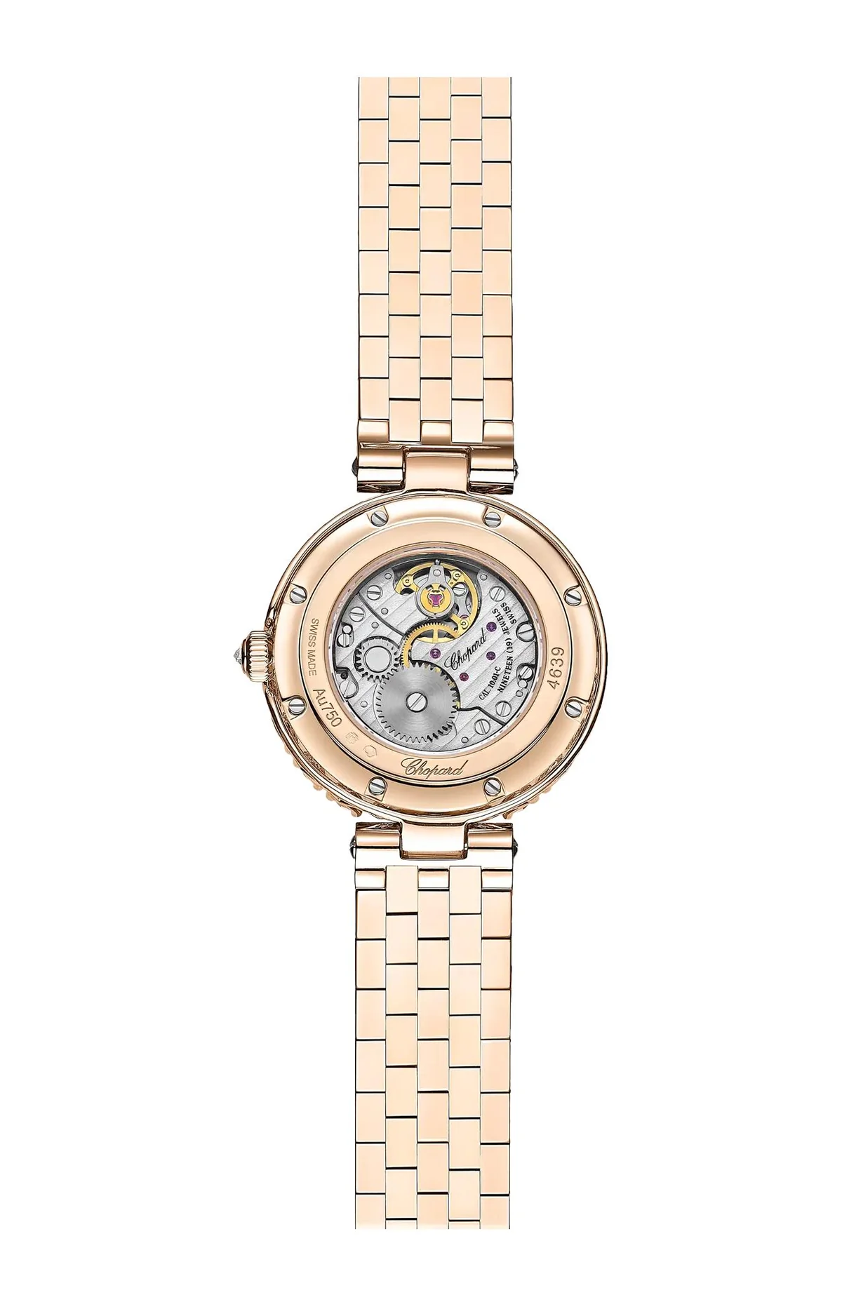 L'Heure Du Diamant Round 26 Mm, Manuale, Oro Etico Rosa, Diamanti 2