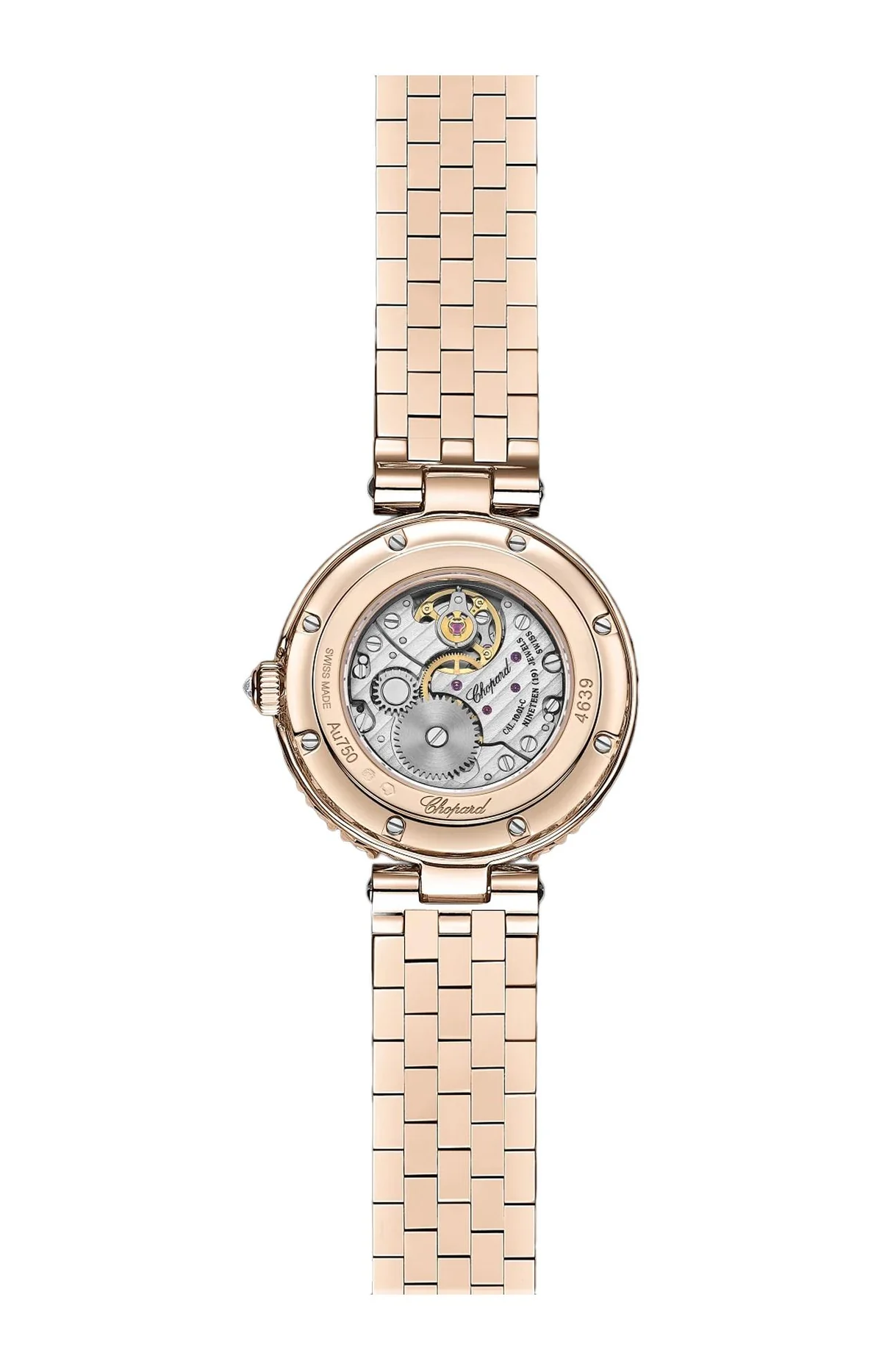 L'Heure Du Diamant Round 26 Mm, Manuale, Oro Rosa Etico, Diamanti 2