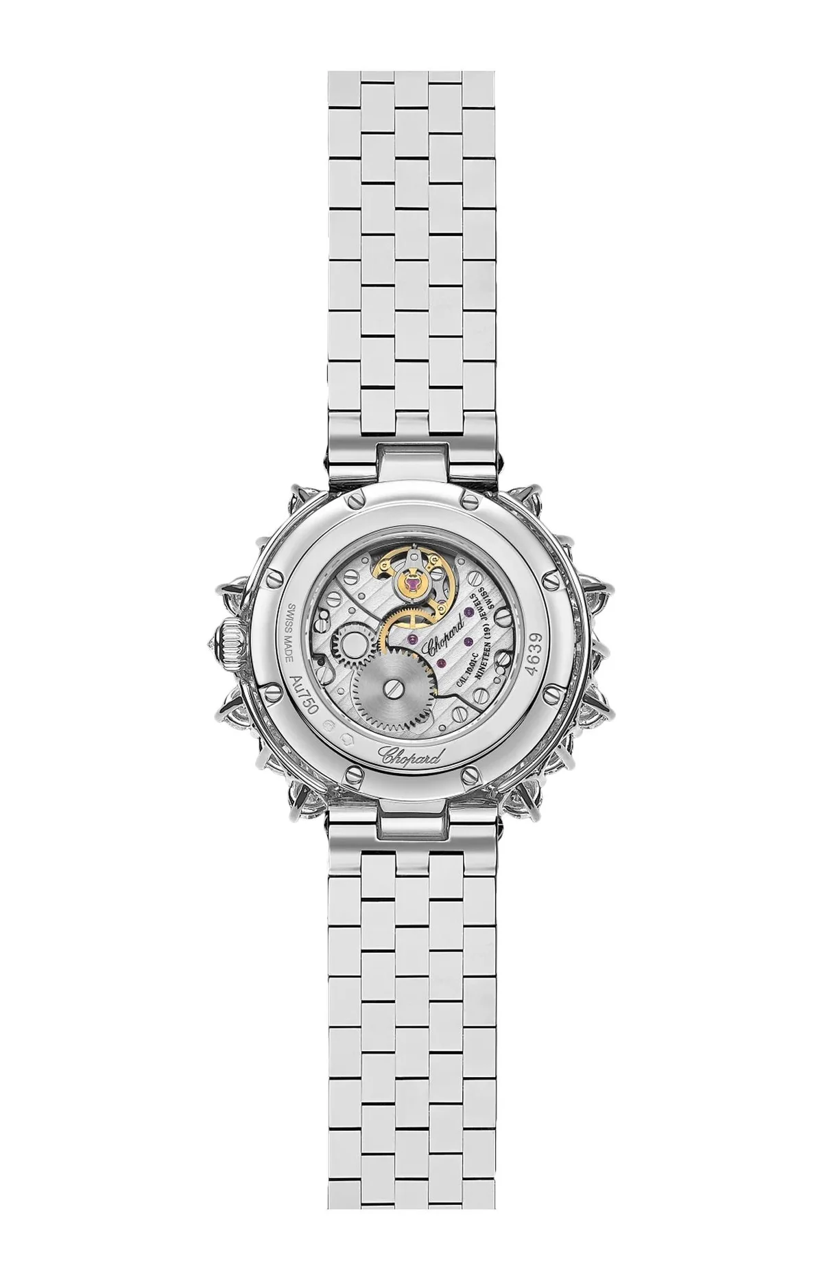 L'Heure Du Diamant Round 30 Mm, Manuale, Oro Etico Bianco, Diamanti 2