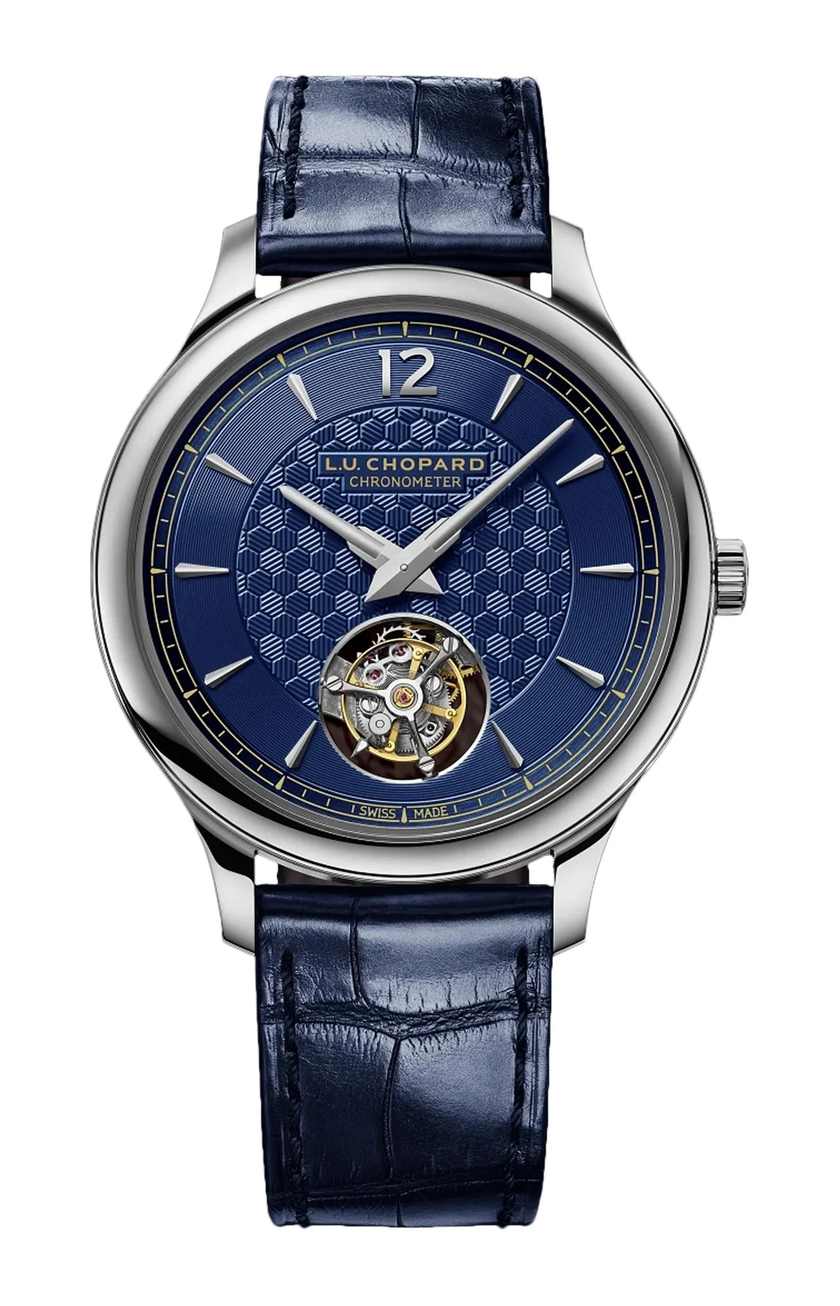 L.U.C Flying T Twin 40 Mm, Automatico, Oro Bianco Etico - Limited Edition