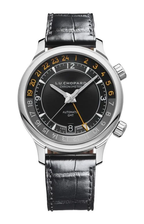 L.U.C GMT One 42 Mm, Automatico Acciaio Inox